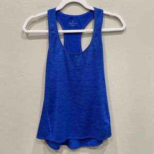 Athleta Blue Racerback Tank Top - Size: Small